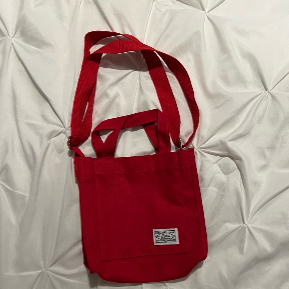 Mini Red Satchel